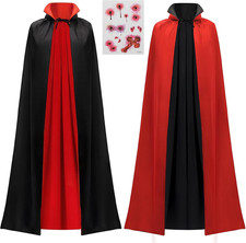 Halloween Vampire Cape,Vampire Costume,Transylvania Dracula Costume Accessory,Re