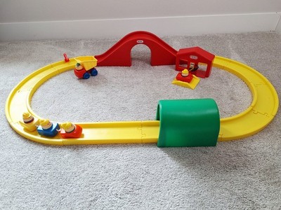 Little Tikes Bridge Tunnel Playset Dump Truck Vintage o