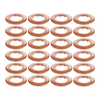 24x ELRING Dichtring Düsenhalter Einspritzdüse Dichtung Kupfer 924.867
