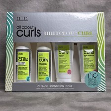 ZOTOS Professional All About Curls Box Set: Cleanser, Conditioner, Cream & Gel