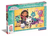 8005125285211 Puzzle 24 Maxi Super Kolor Gabby's Dollhouse Clementoni