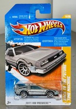 Hot Wheels Back to the Future Time Machine DeLorean HW Premiere #18/244 3D10