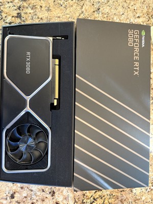 NVIDIA GeForce RTX 3080 Founders Edition (FE) 10GB Graphics Card in original box