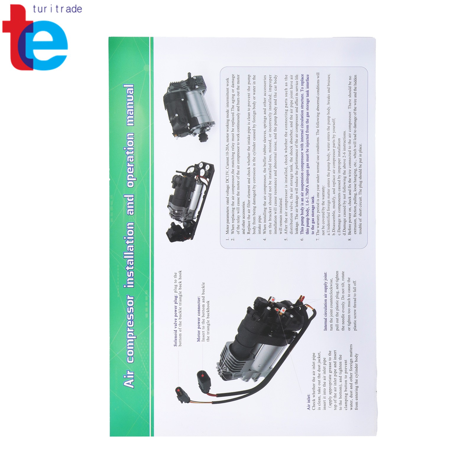 2017-2020 For Maserati Levante Air Ride Suspension Air Compressor Pump 670039247