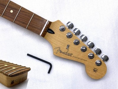 NICE GRAIN! Genuine Fender Strat Neck Player Series Pau Ferro 22 Fret 9.5''