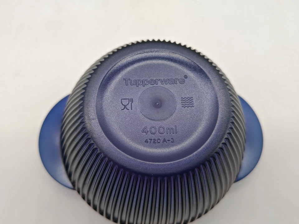 Tupperware * Micro Plus 0,4 Liter blau Microcook * Mikrowelle - Bild 3 von 4