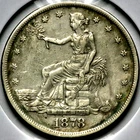 1878-S Trade Silver One $1 Dollar - San Francisco  R1773