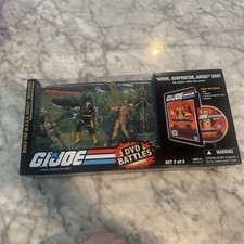 GI Joe 25th Anniversary DVD Battles Arise Serpentor Arise Set 3 Sealed