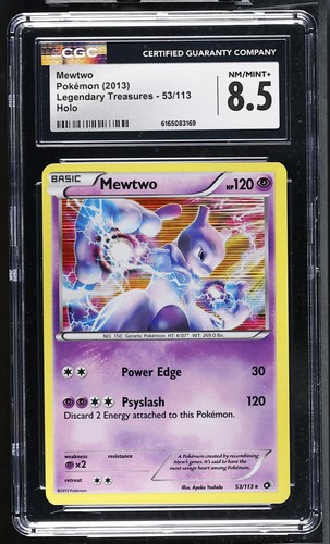 Mewtwo graded CGC 8.5 for sale on eBay