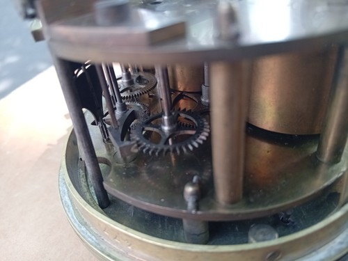 Antique Set Movement "S.Marti 1900" For French Louis 16 Style Portico Clock - Picture 7 of 9