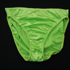 NEW Victoria's Secret VINTAGE Second Skin Satin Hipster Brief Panties LARGE