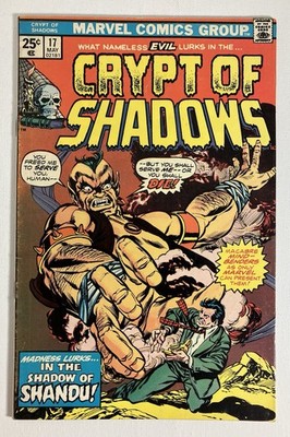 Crypt Of Shadows #17 (1975) - Marvel Bronze-Age Horror In The Shadow Of Shandu!