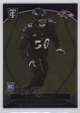 2024 Panini Totally Certified Rookies Mirror Neon Orange 383/399 Adisa Isaac 3hd