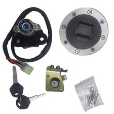 Ignition Switch Fuel Gas Cap Seat Lock Key for GSXR600/750/1000 2001-2003