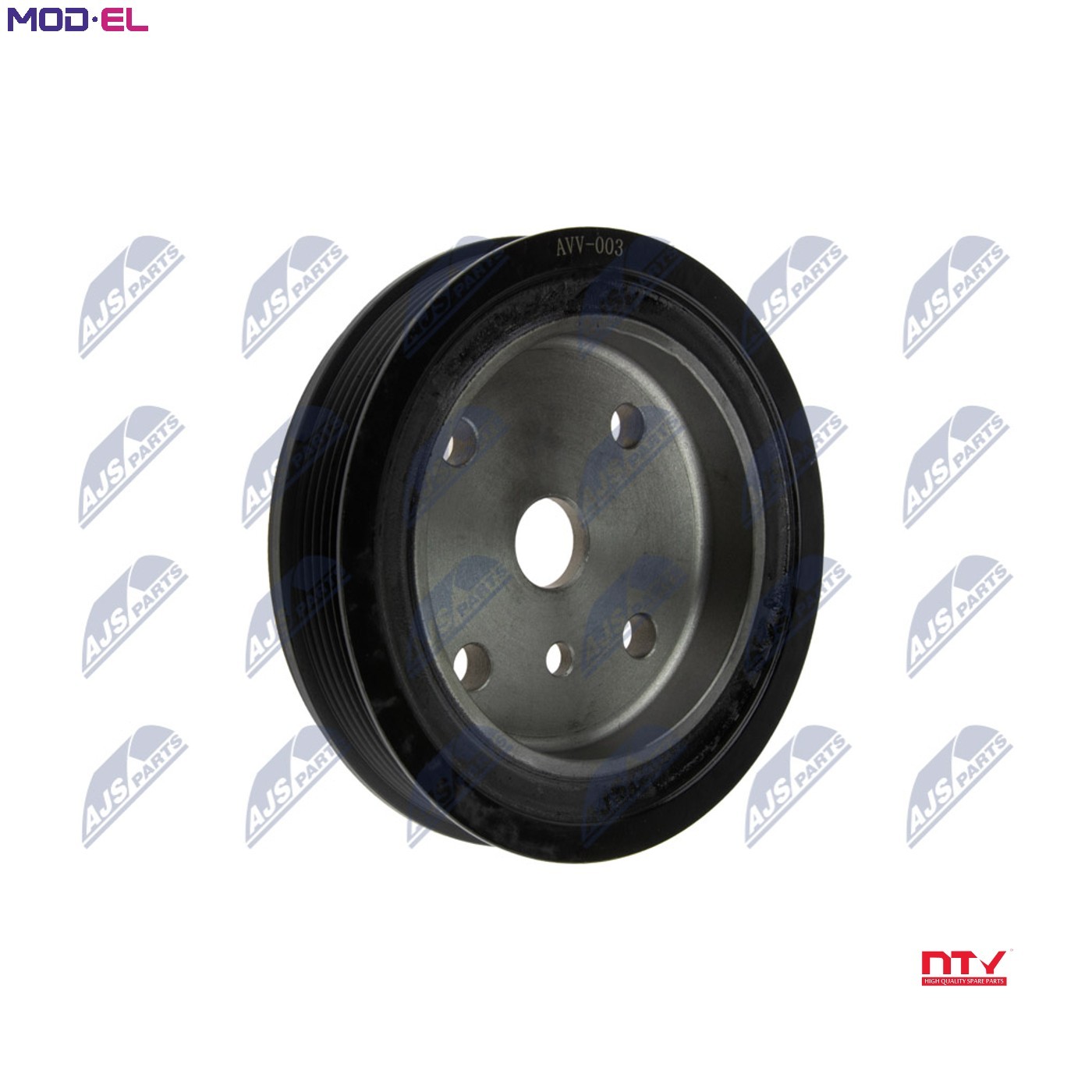 Pulley, Crankshaft suitable for VOLVO ENG. 2.4D XC90 D5 02-, S60/S80 D5 0 - Image 11