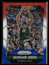 2015-16 Panini Prizm #296 Michael Redd Red, White & Blue Prizms