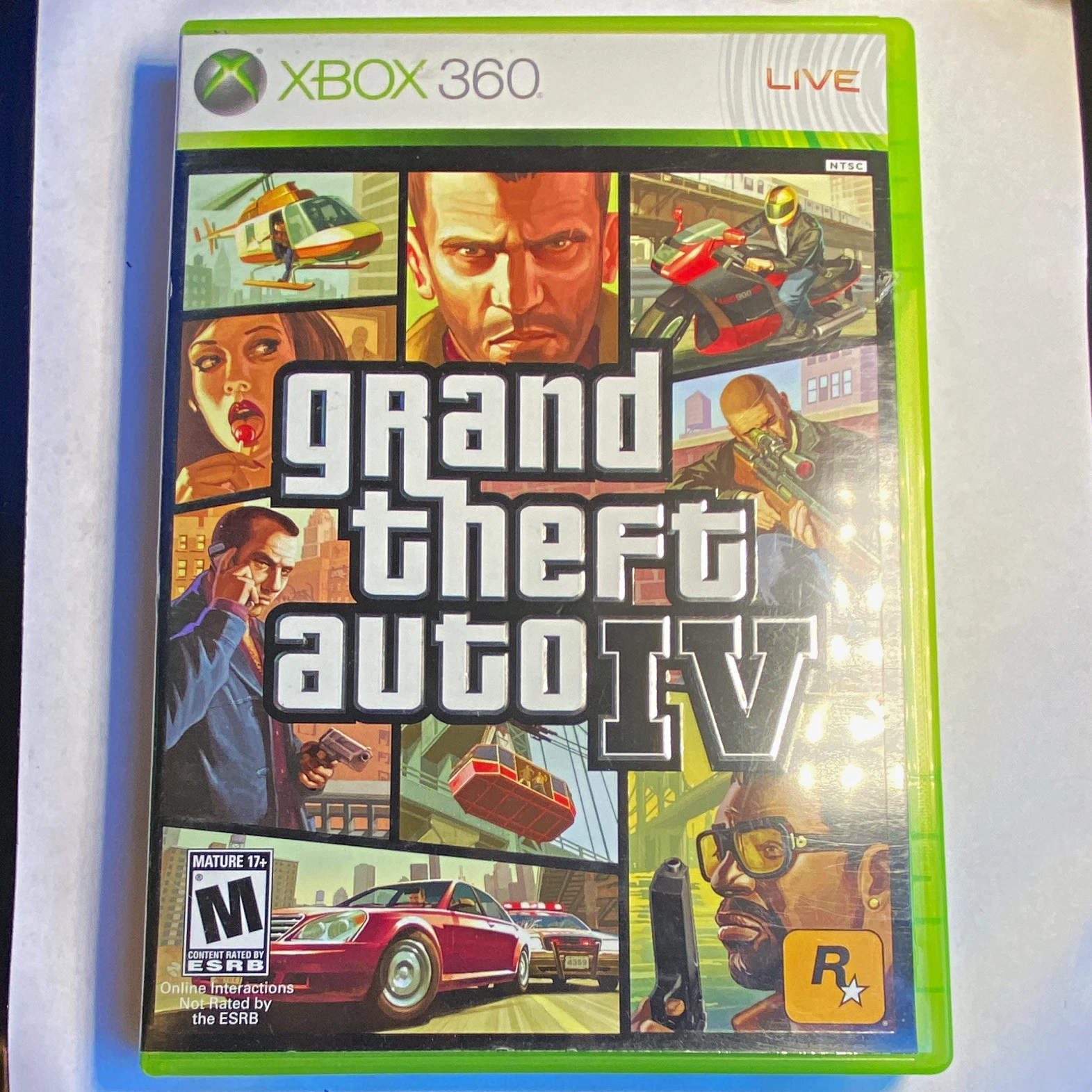 Rockstar Games Grand Theft Auto IV Xbox 360 M NTSC-U/C Guidebook