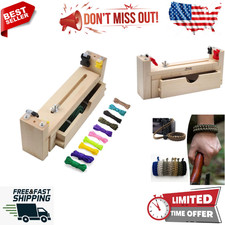 Paracord Jig Tool Bracelet Maker Kit with Paracord Accessories - 10 Paracords