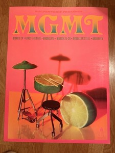 Mgmt Concert Poster kii Arens