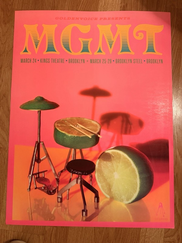 Mgmt Concert Poster kii Arens