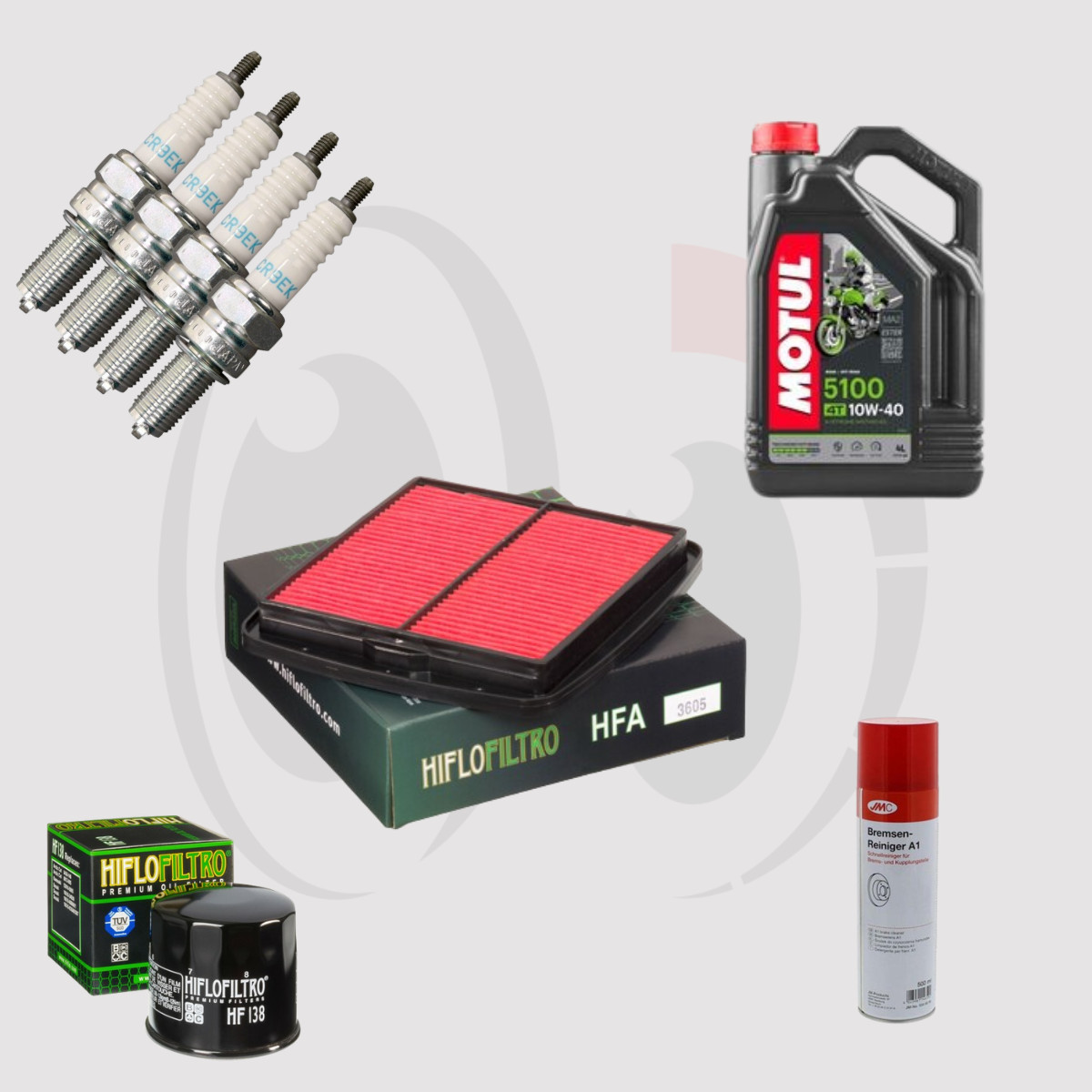 Kit entretien SUZUKI Bandit 600 préparez vos roadtrips huile MOTUL 5100 4T