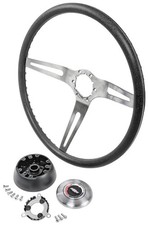 Jegs 3-spoke Comfort Grip Steering Wheel Kit Fits Select 1969-1972 Chevrolet Jegs 3-spoke Comfort Grip Steering Wheel Kit Fits Select 1969-1972 Chevrolet