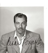 Cesar ROMERO- The Joker In "Batman + Cheating Cheaters" 1934  etc Signed Photo