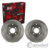 2X Champion Bremsscheiben 262Mm Voll Hinten Passend FüR Hyundai Accent Getz I20