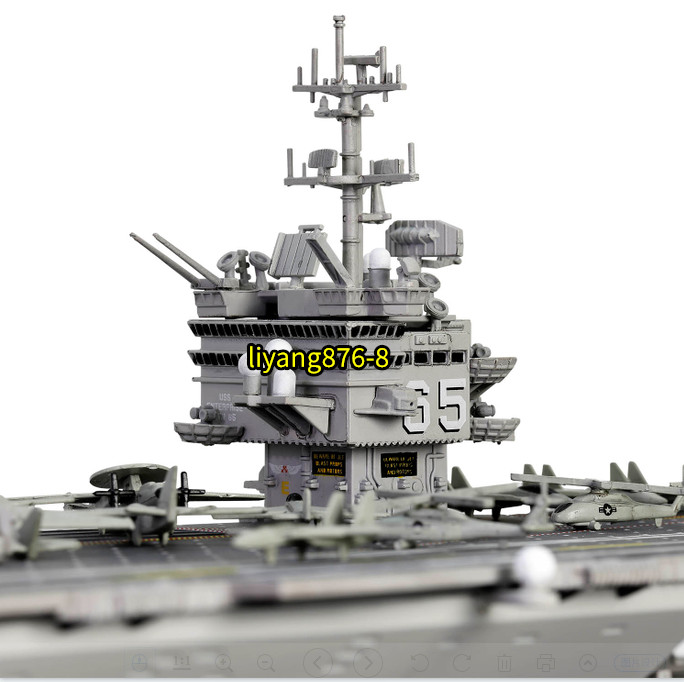 1:700 USS Enterprise CVN-65 US Navy Aircraft Carrier Ship Model Figure Toys New