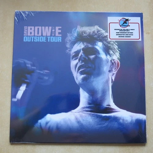 DAVID BOWIE Outside Tour Live '95 - Red & white speckled vinyl LP New / Sealed