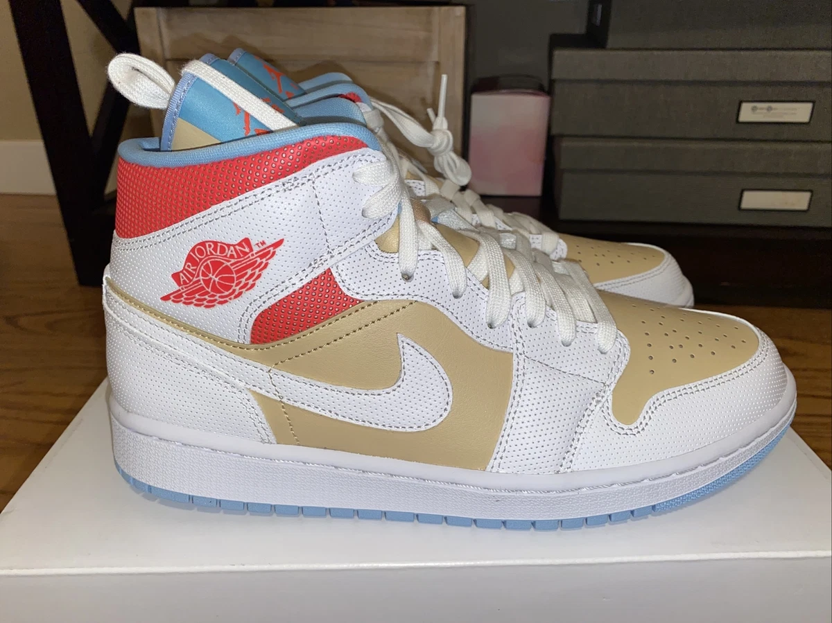 women's air jordan 1 mid se sesame