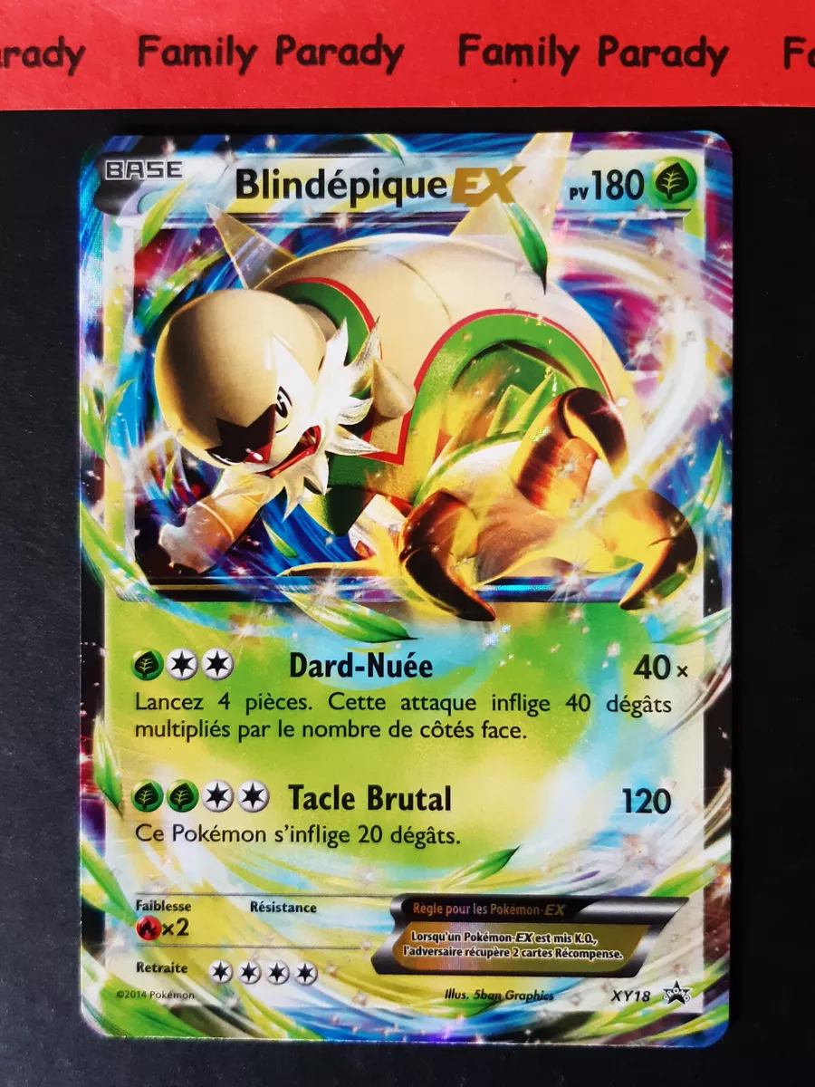 Chesnaught Ex XY18 Pokemon Card Promo New French | eBay