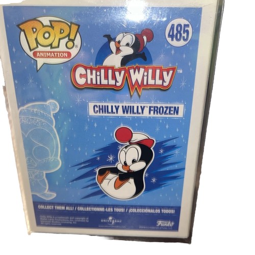 Frozen Chilly Willy Glitter Funko Pop Animation 485 Funko Shop protección exclusiva - Imagen 6 de 7