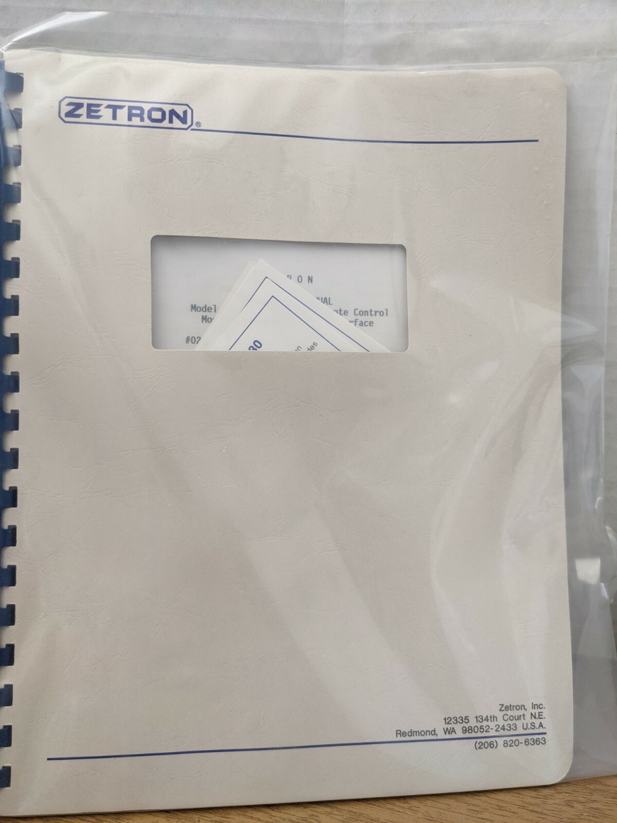 Zetron Model 96 Extended Local Interface Radio Remote In Box w/ Manual