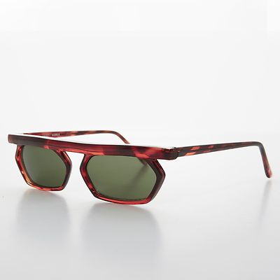 Matrix Neo Style Vintage Steampunk Sunglass Tortoise/GreenLens - Lestor