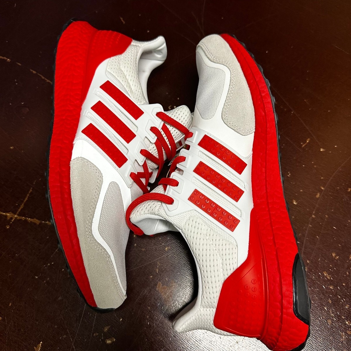 Adidas Mens White Red Ultraboost DNA X Lego H67955 Running  display picture 3