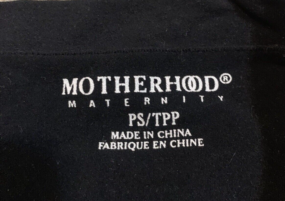 Motherhood Maternity Black Full Panel Jegging Jeans Size Petite Small