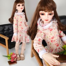 Dollmore 31 inch BJD outfits Lusion Size - Zoo Hoody Dress Pink