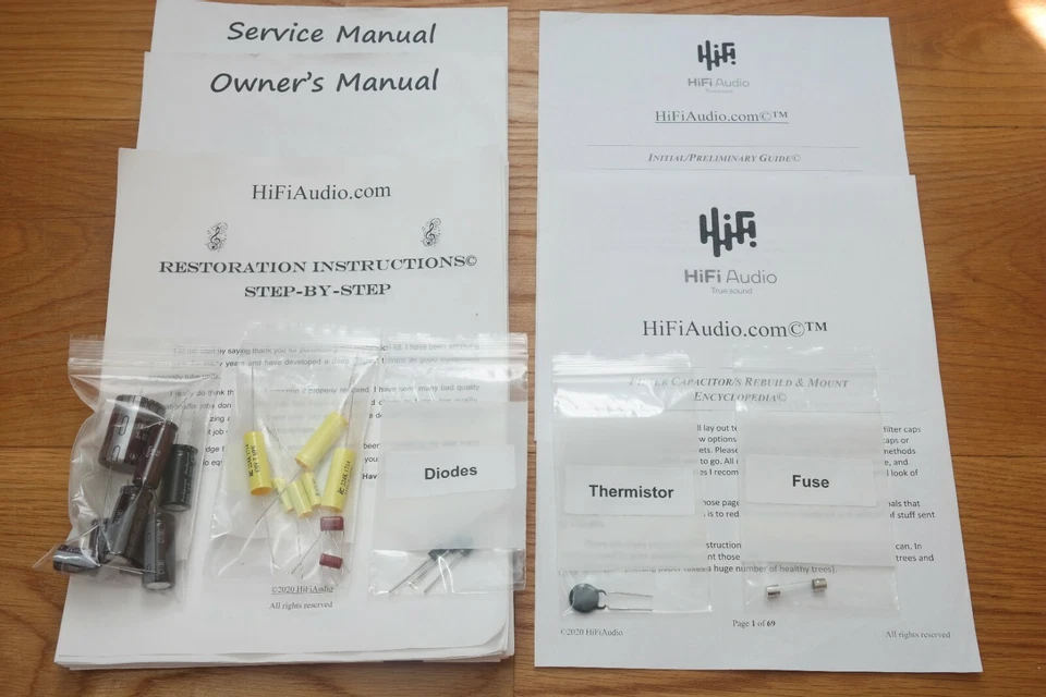 McIntosh MC40 amplificador restauración recapitulación servicio reconstrucción kit reparación reparación reparación reparación Foto 3 de 4