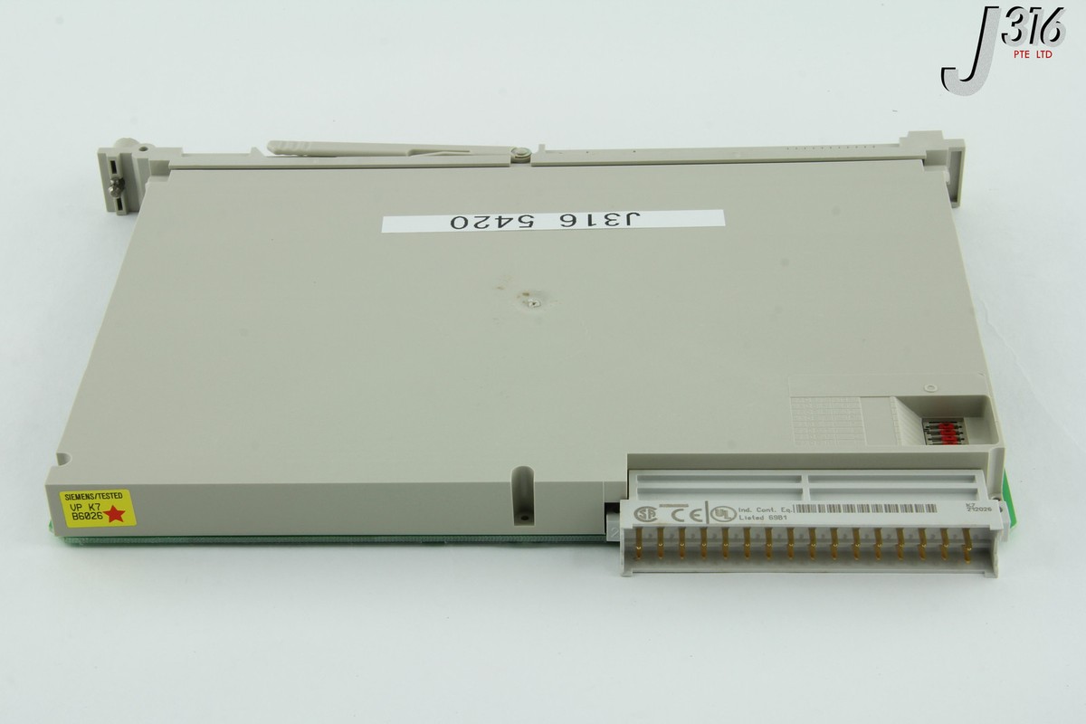 5420 SIEMENS SIMATIC ANALOG O/P MODULE 6ES5470-4UB13 | eBay