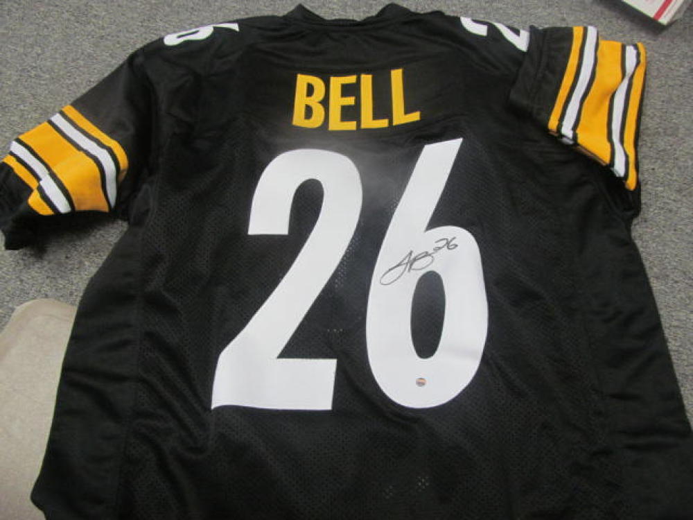 Leveon Bell Pittsburgh Steelers Signed Custom Jersey Steiner 