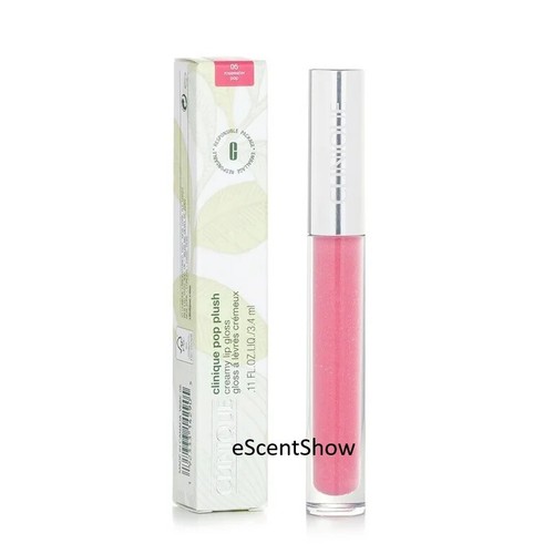 CLINIQUE POP PLUSH CREAMY LIP GLOSS LIPGLOSS .11 OZ / 3.4 ML FULL SIZE NIB