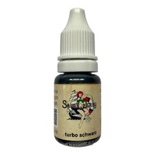 Zgodny z REACH Sailor Jerry Farba do tatuażu Turbo Czarny Czarny 10ml Made in DE