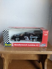 1991 Revell 1:24 Dale Earnhardt 3 Goodwrench Lumina diecast Silver wheels 8687