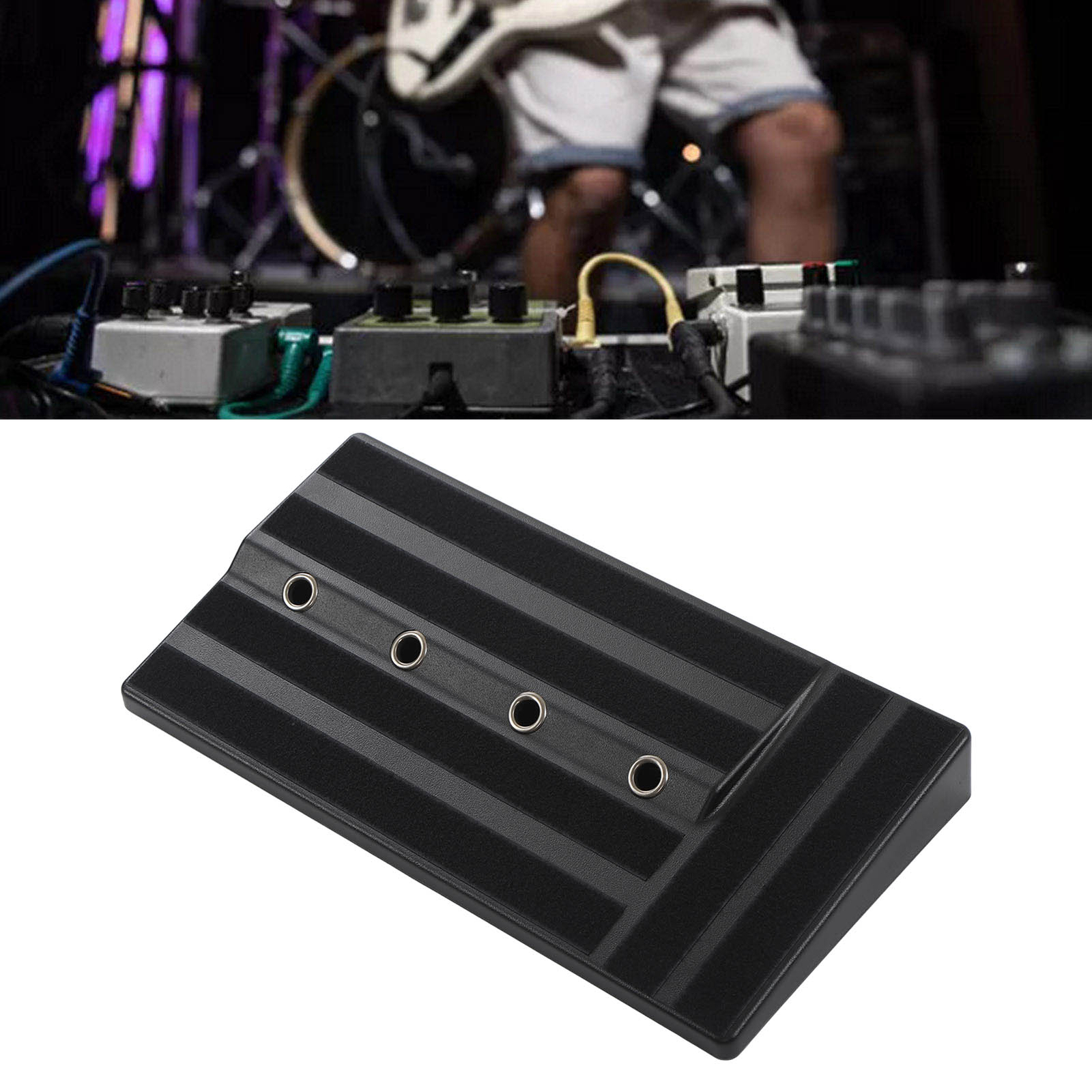 Guitar Effect Pedal Board Space Saving Engineering Plastic Sturdy