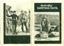 Yugoslavia, Original Movie program, Distant Drums, 1951,  Gary Cooper, RARE!!!