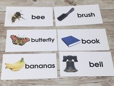 Pre-Reading Series - A - Z Alphabet Flash Card Set- preschool - Montessori