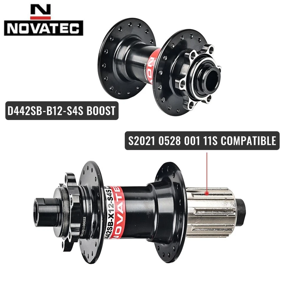 BOOST 32H Bicycle Hub 15*110mm 12*148mm Thru Axle Mountain Bike 4 Bearing Hub HG - Image 3 of 4