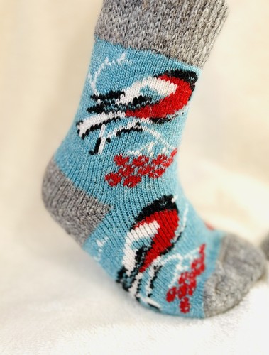 Sheepskin Sheep Wool 100%. Winter Socks. 3-5 Years. Ukraine. Kids. Unisex. - Picture 2 of 7