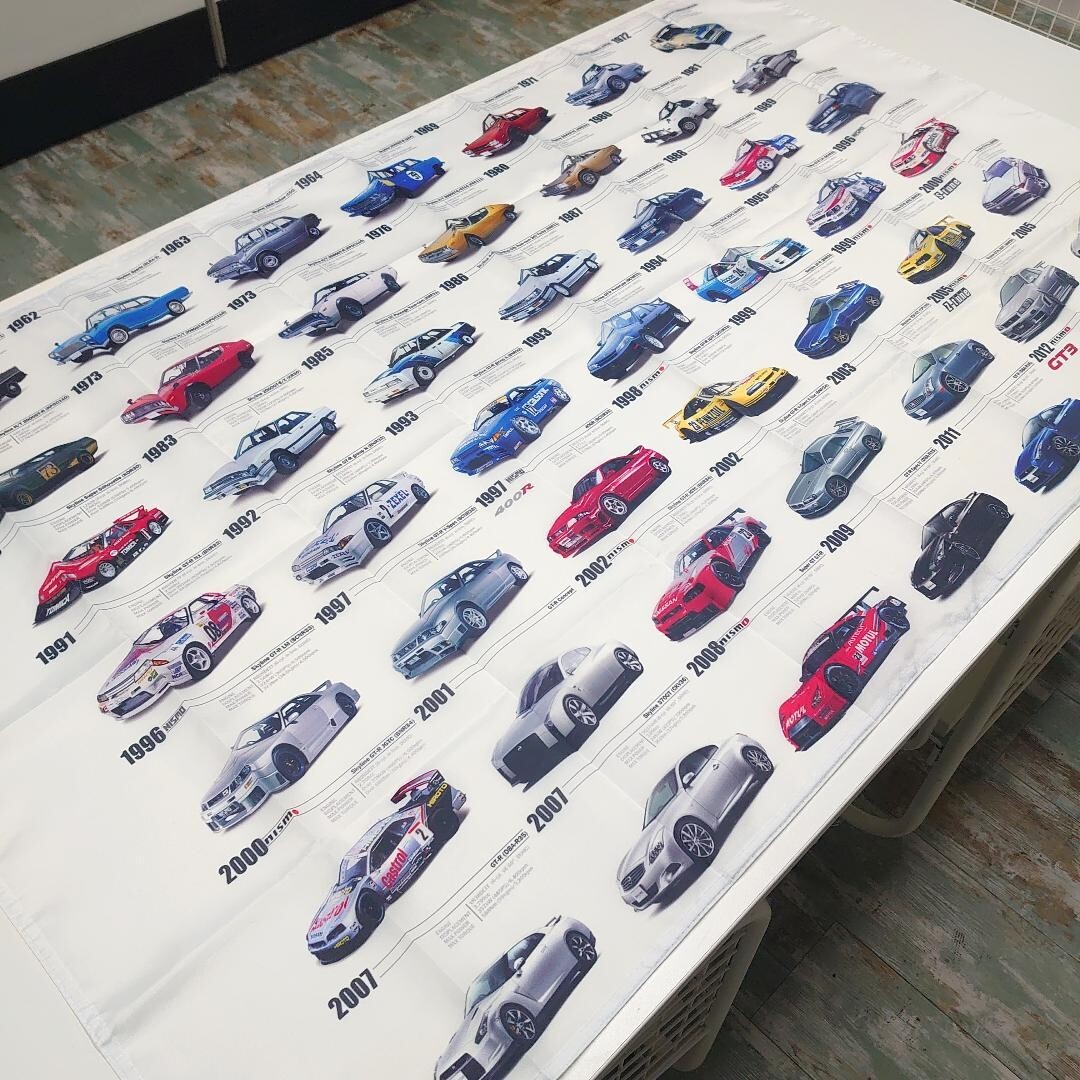 Banner Flag) Nissan SKYLINE and GT-R | eBay